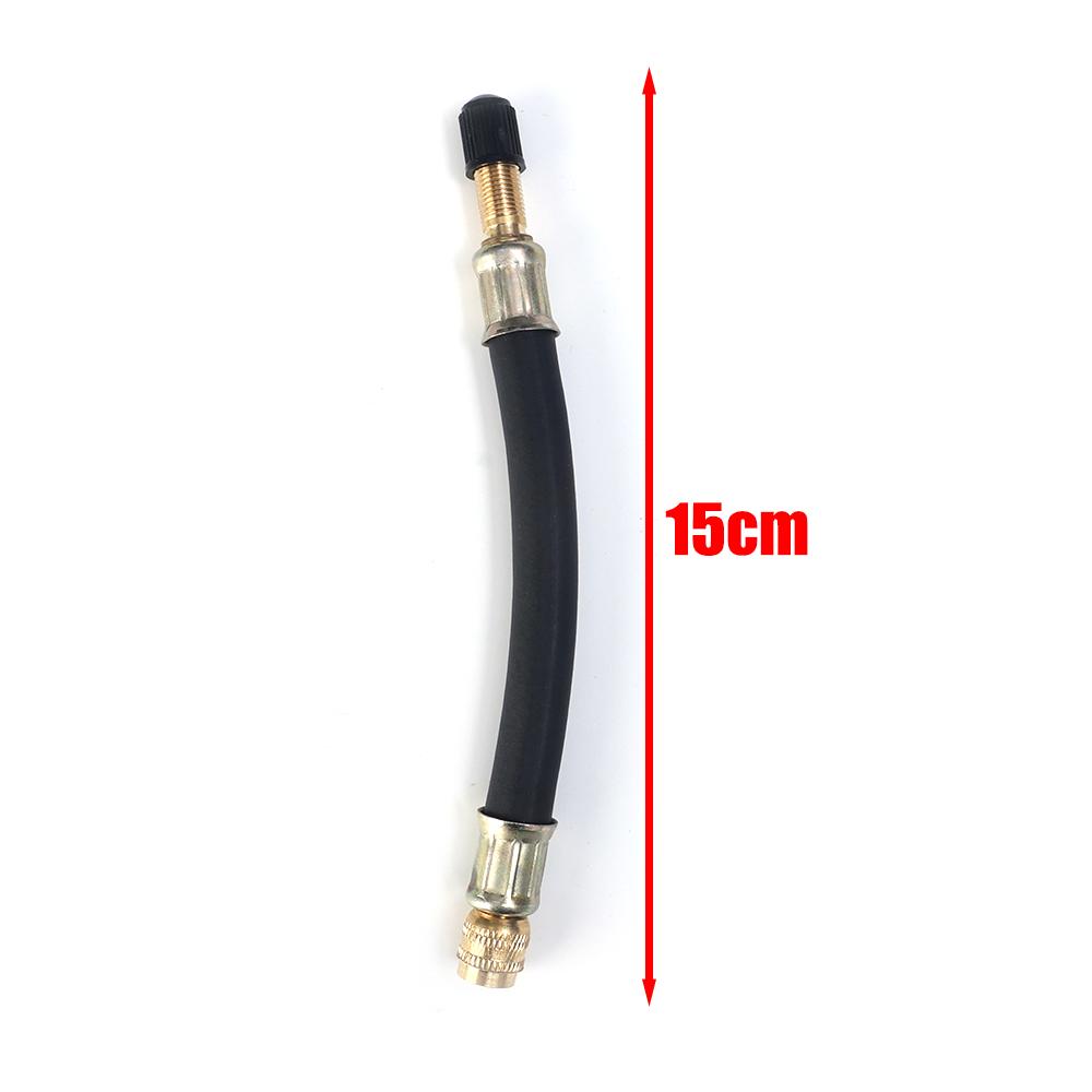 10/15/21cm Car Tyre Valve Inflatable Rubber Hose Valve Stems Extensions Tube Adapter Flexible Rubber Auto Repair Accessories