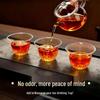 Disposable Thickened Transparent Kung Fu Tea Cup - Anti-scalding, Food-grade, Small Baijiu Tasting Cup