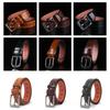 Men's Trendy All-Match PU Belt with Alloy Pin Buckle for Jeans