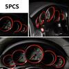 Interior Accessories For Porsche Cayenne 911 Panamera 2010-2015 2016 Car Dashboard Cover Trim Carbon Fiber Style Parts
