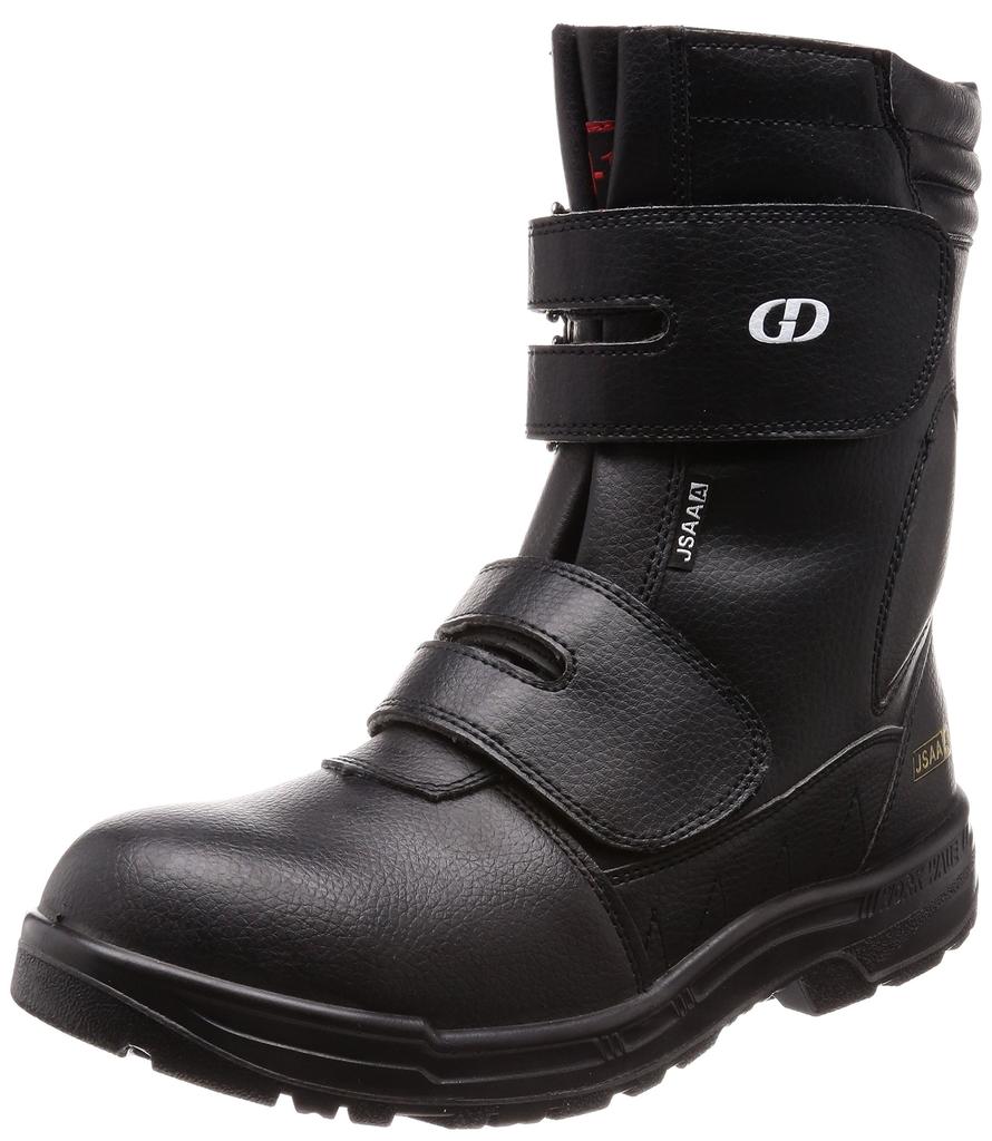 GD Japan Half JSAA Class A Genuine Leather Toe Rear Reflective with Ankle Size 23cm Boots, Certified, Cap, Material, Oil-Resistant Sole, Pads, 4E,