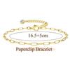 Bobisty Gold Plated Bracelet for Women Stainless Steel Stacking CZ/Link/Tennis/Bead Chain Ankle Bracelet Jewellery