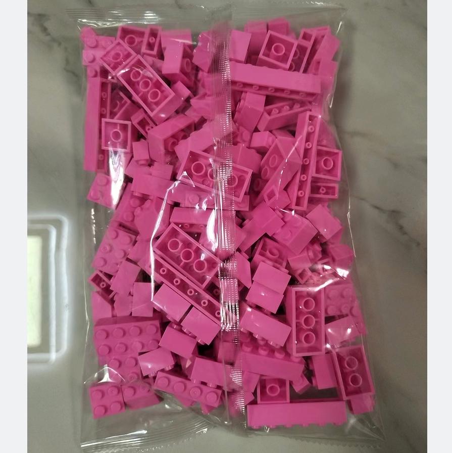 Bulk Building Blocks Large bricks 17 Single colour 260g Free assembly Compatible Children's educational creative toys DIY