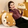 New Round Ball Shiba Inu Doll Cute Puppy Plush Toy Creative Wide Body Throw Pillow Children's Doll