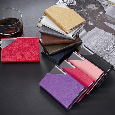 Creative Stainless Steel Business Card Holder for Men and Women