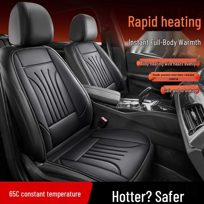 12-вольтовая электрическая грелка для автомобильного сиденья - Зимняя теплая подушка