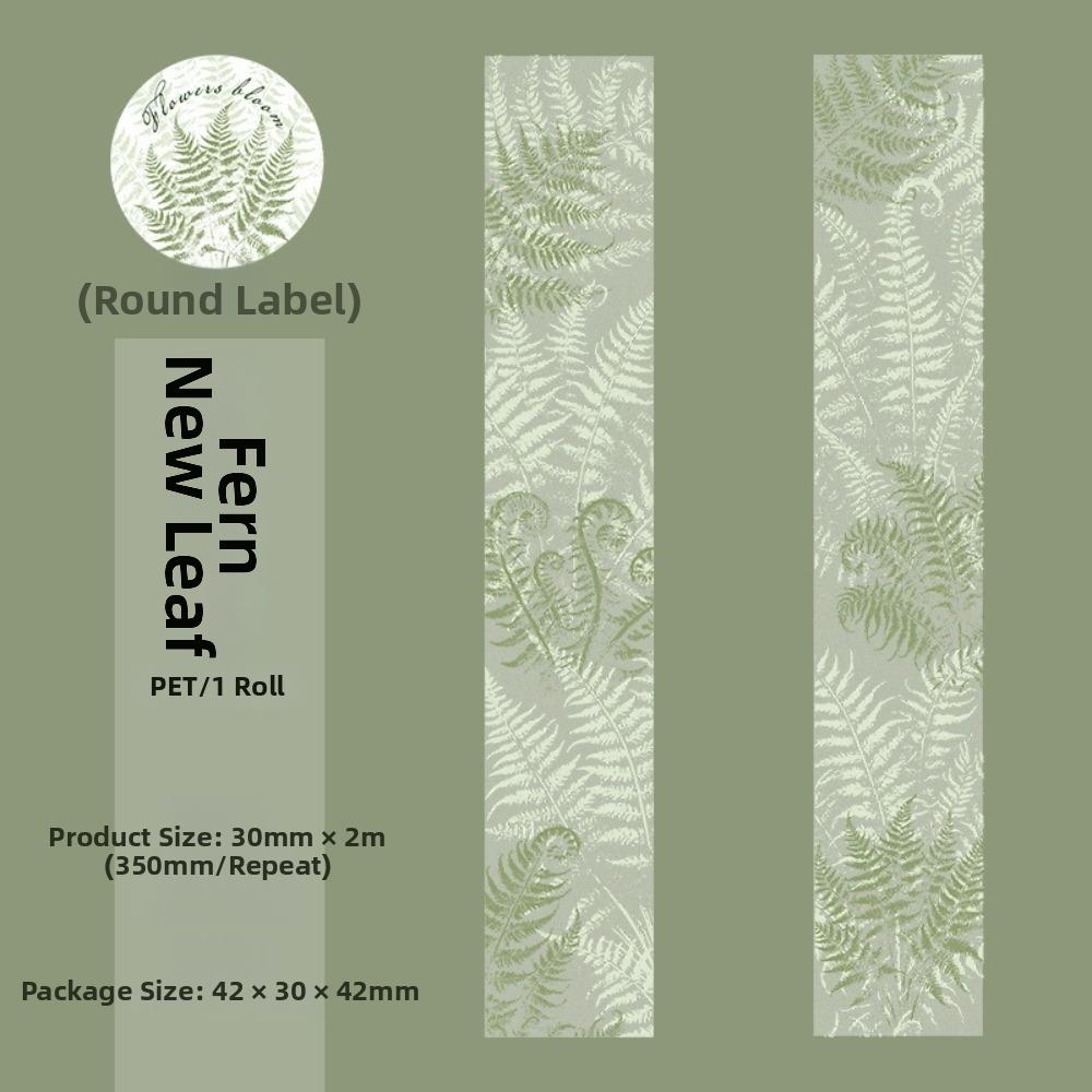 Japanese Stickers Flowers Bloom Series Tape Collage Scrapbooking Tape for Paper Craft