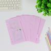 A6 5Pcs PP Double-Layer Transparent Index Divider For Binder Planner Notebook Stationery Notebook Paper Divider Accessories