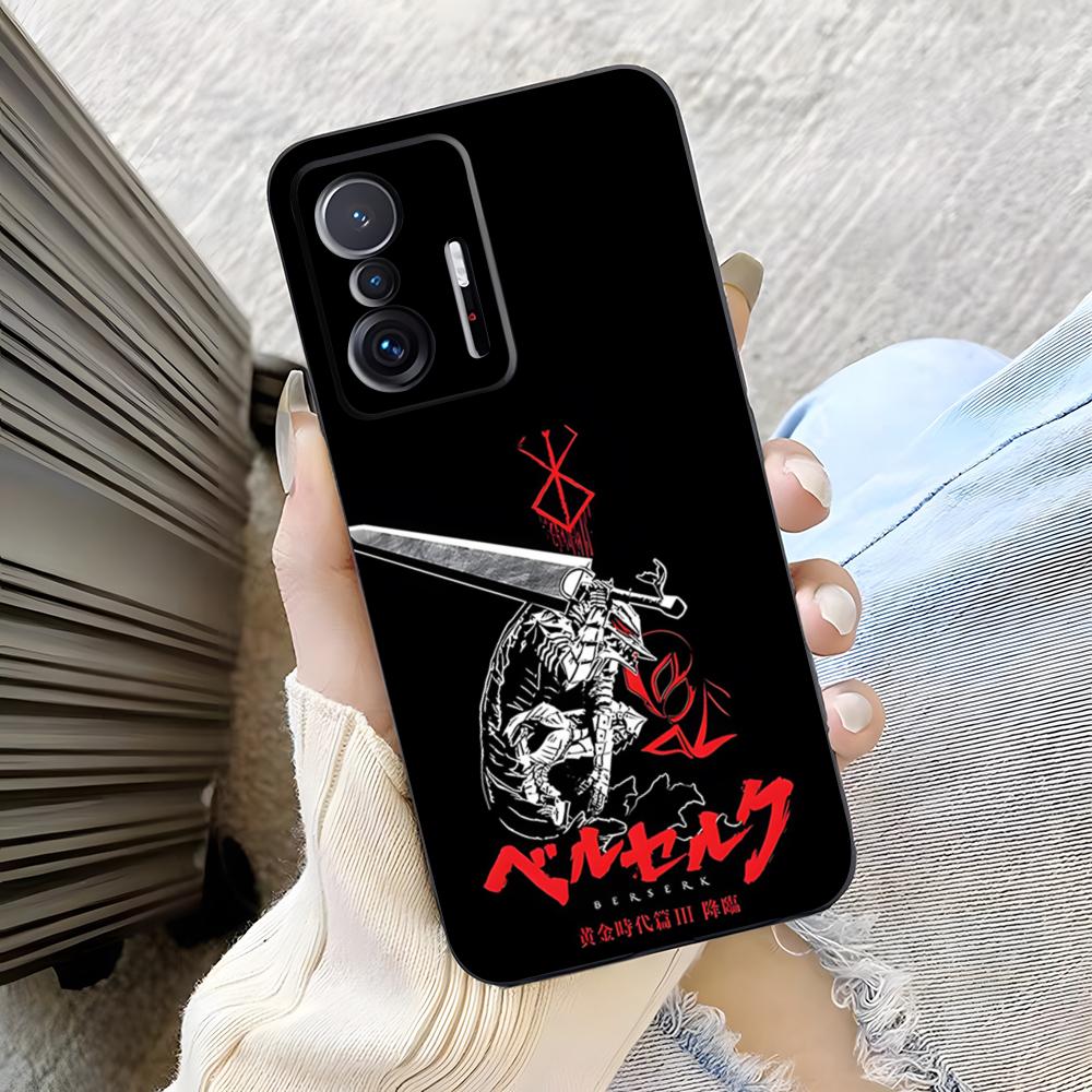 Berserk Anime Phone Case For Xiaomi Poco M7 M6 M5 M4 4g 5g F7 F6 X7 X6 X5 Ultra Pro Silicone Cover