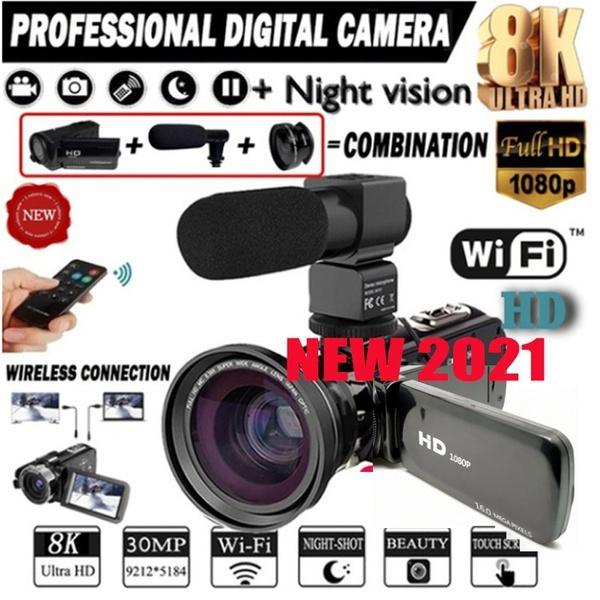 Buy New Upgrade 4K Camera 1080P 16MP Digital Camera HDMI Output 3.0