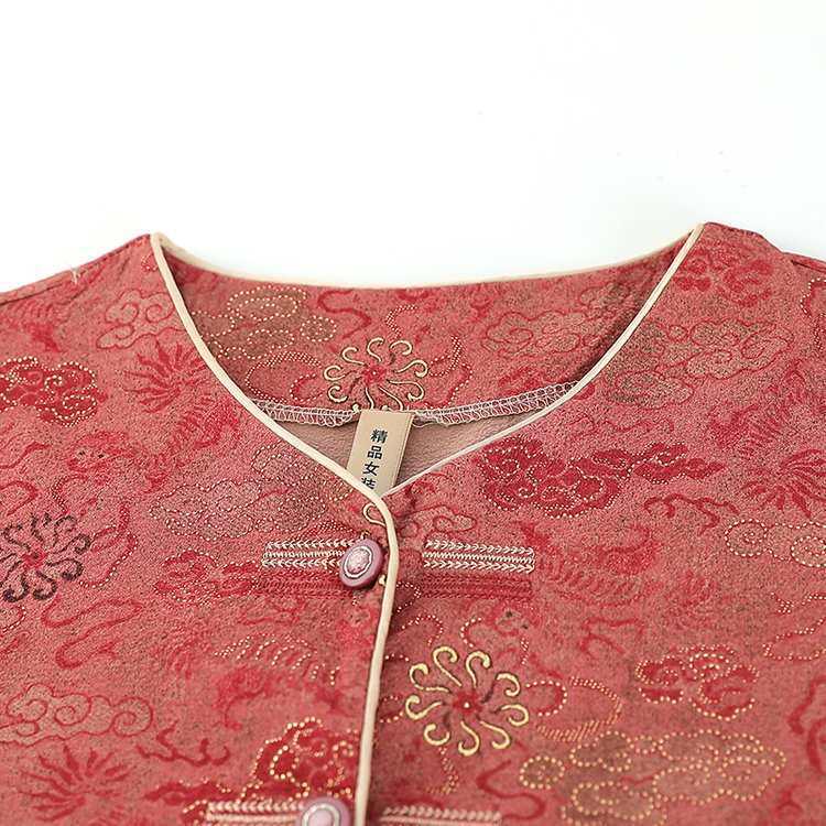 Grandma's 2026 Summer Short-Sleeve Shirt Set for Middle-Aged and Elderly Women