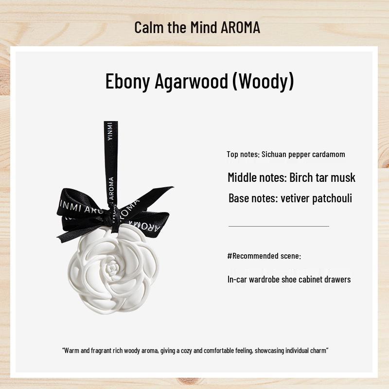 Camellia Scented Wardrobe Fragrance Stone - Long-Lasting Essential Oil Diffuser