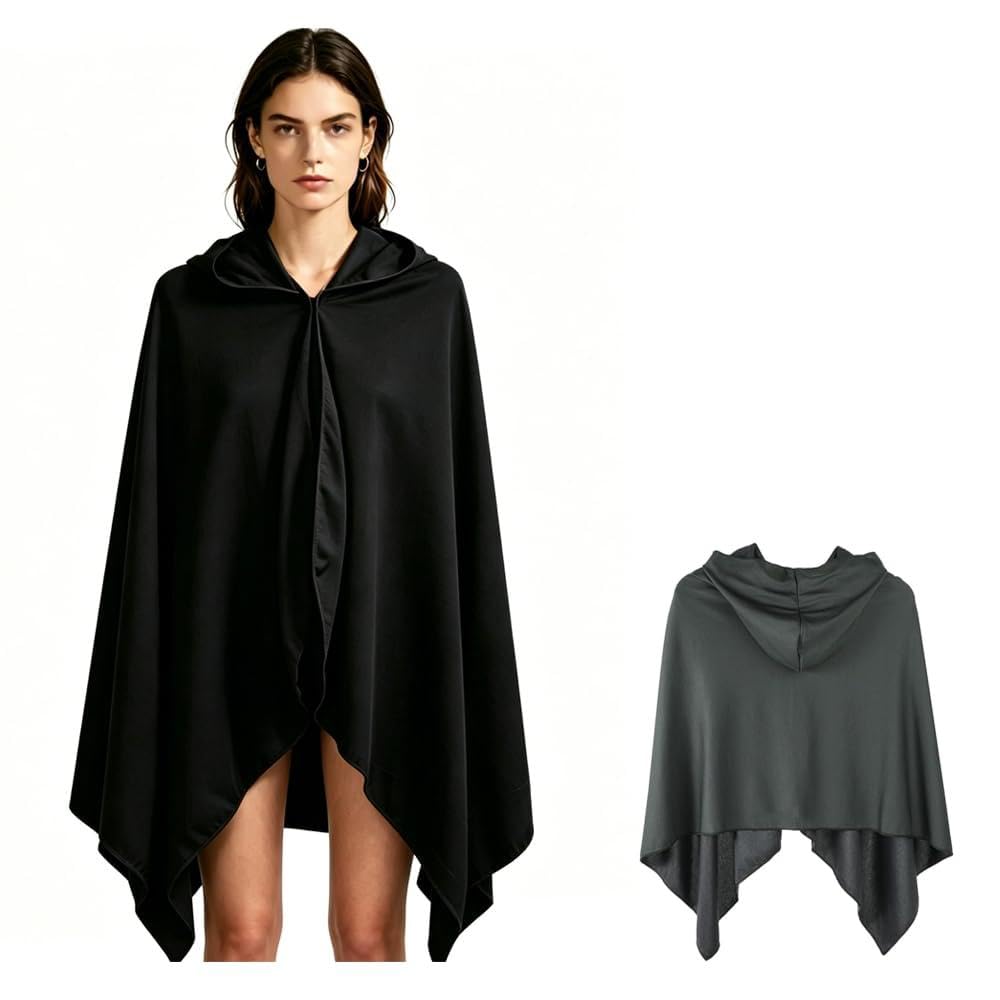 Cooling Poncho Towel Cool Towel Skin Temperature Cooling Cooling Poncho Sports Smooth and Contact Cool Summer Heatstroke UV Outdoor  zz.luxi  - [-15℃
