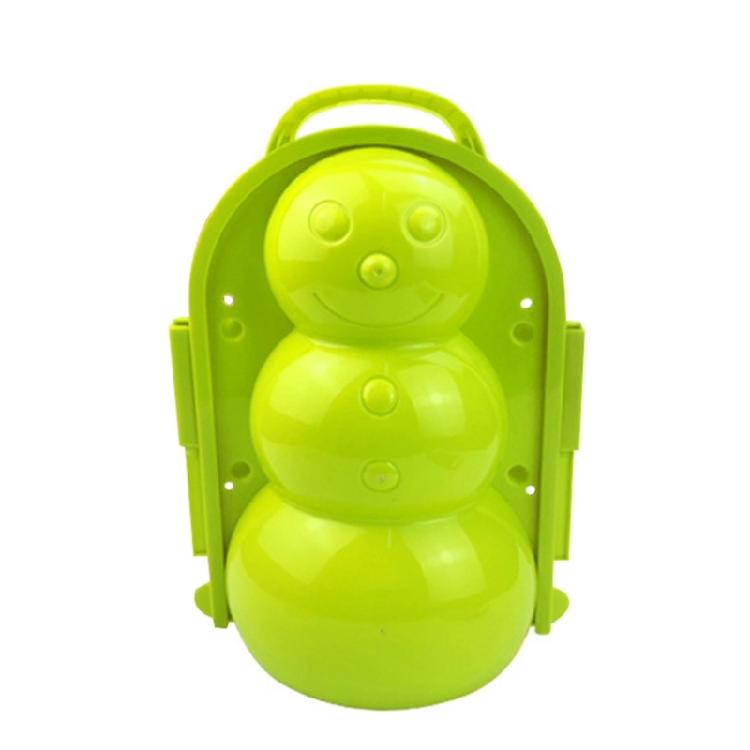 

Beach Sand Mold Toy Snowman Maker Clip for Play Winter Outdoor Activities Plasti 1 зелёный