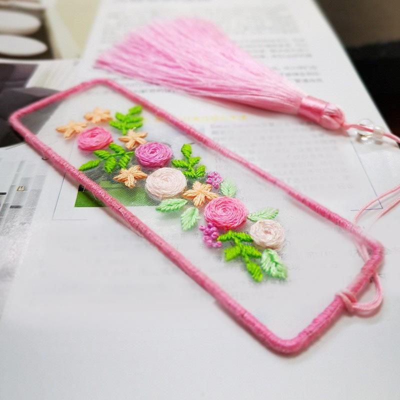 DIY Beginner Lu Embroidery Bookmark & Sachet Kit – Creative Handmade Gift