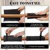 Bunk Bed Ladder Pads 5 Piece Foam Cover Set Anti Slip Shock Absorb With 10 Adjustable Straps Velcross Ties Quiet Climb Home Dorm