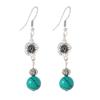 Original Design Earrings Simple High-end Turquoise Earrings Retro Long Earrings Women
