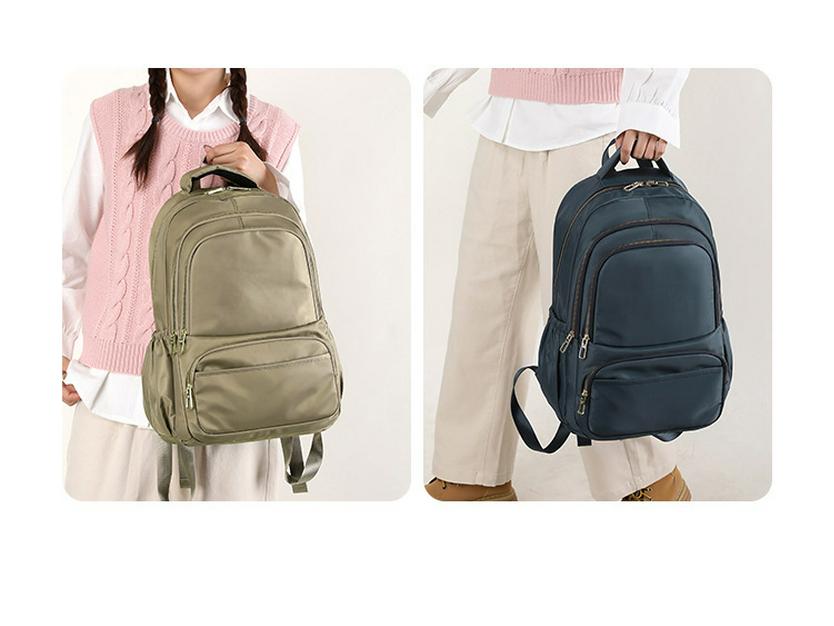 Clearance Anti-Theft Waterproof Backpack: Fashionable Oxford Cloth, Unisex, Large Capacity for Travel and Laptop