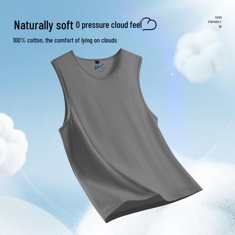 Warrior Men's Breathable Cotton Sleeveless Vest