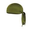 [kakatrend] Bandana Cap, Green, Quick-Drying, Sweat-Absorbent, Pirate Hat, UV Cut, Sweat Stopper, Men's, Breathable Material, Mesh, Durag, Skull Cap,