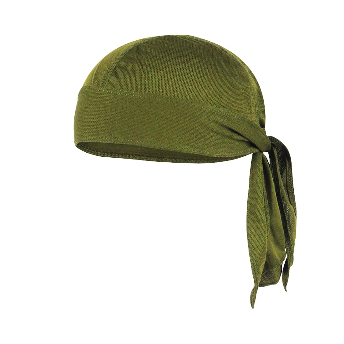 

[kakatrend] Bandana Cap, Green, Quick-Drying, Sweat-Absorbent, Pirate Hat, UV Cut, Sweat Stopper, Men s, Breathable Material, Mesh, Durag, Skull Cap,