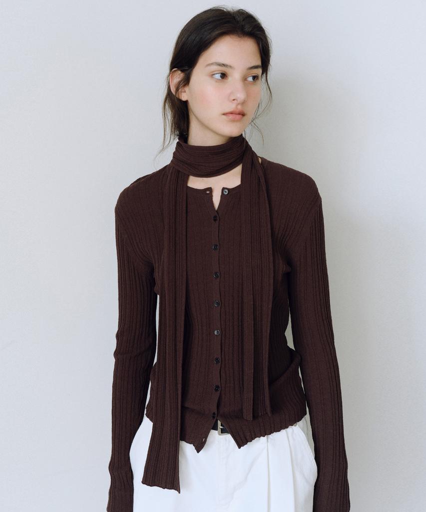 Urago Elite Scarf Cardigan Set
