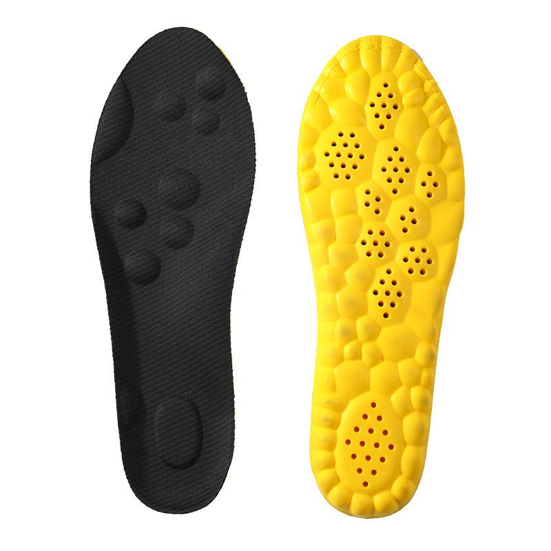 3pair Bacteriostatic Deodorant Sports Insole Breathable Sweat Absorption Antibacterial  High Elastic Shock Absorption   Insoles 35-36