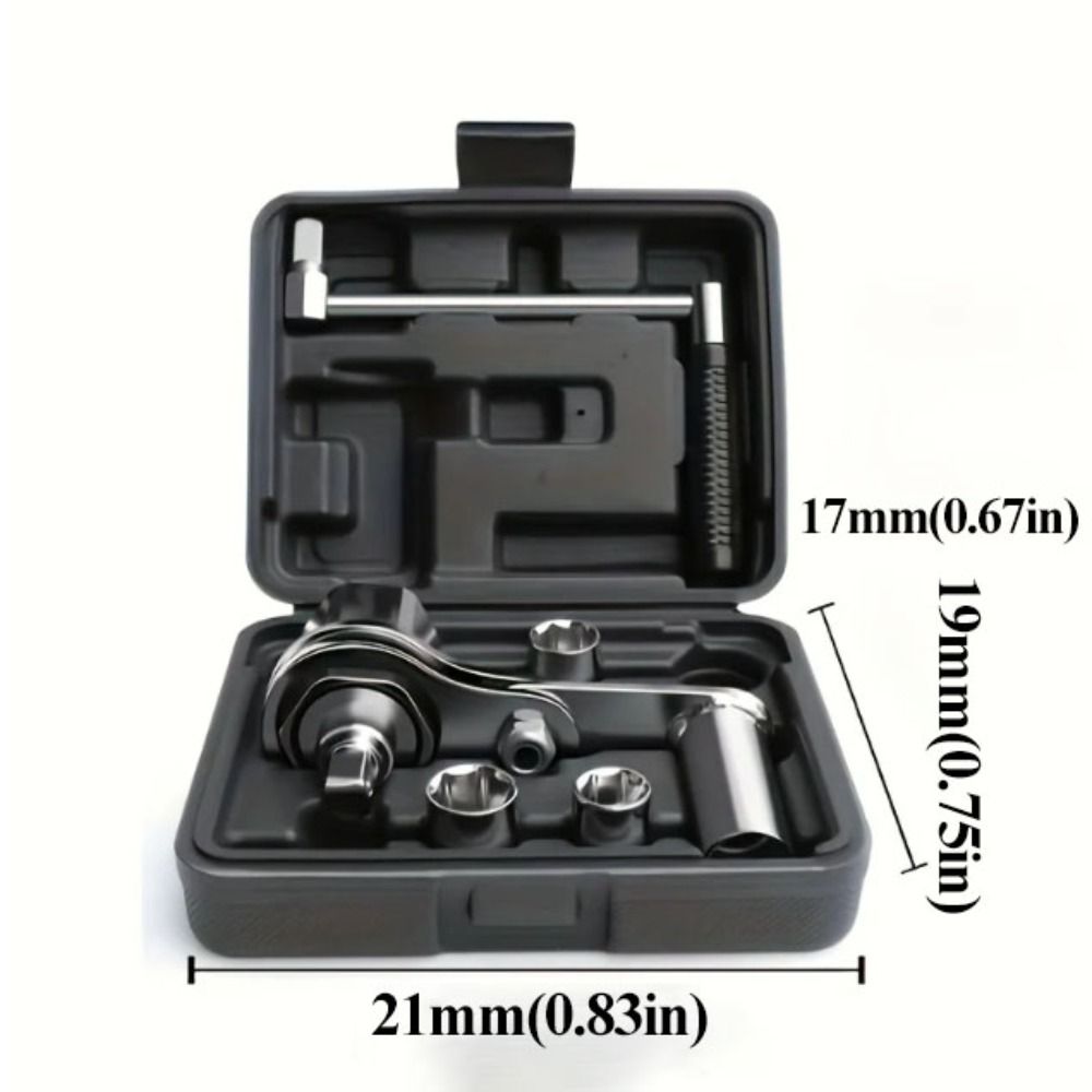 Heavy Duty Lug Nut Remover With Socket Torque Multiplier Labor-Saving Wrench  Loosening Lug Nuts