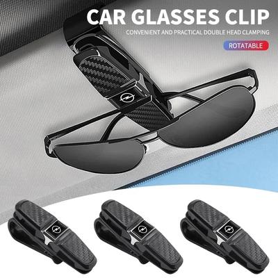 AAIZ1 Car Glasses Holder 180 Degree Rotation Car Glasses Clip For Astra H G J Insignia Mokka Zafira Corsa Vectra C D Antara Combo