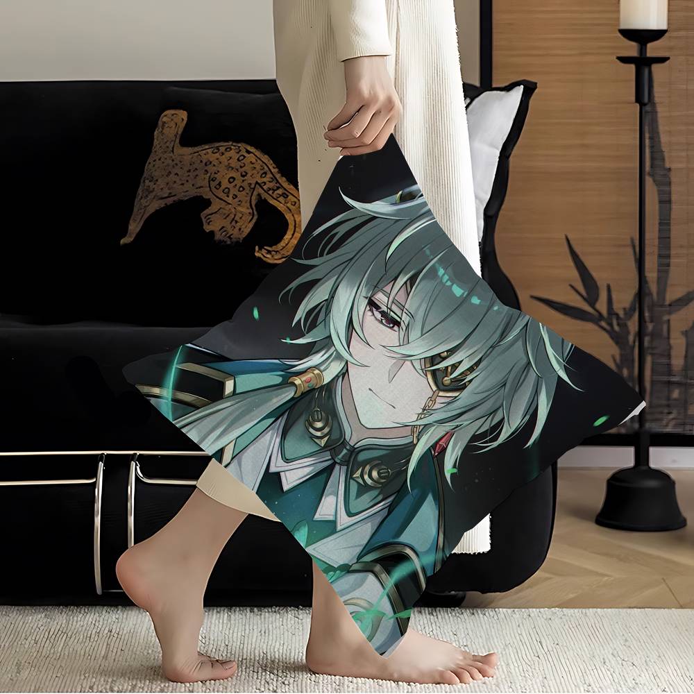 Honkai Star Rail Anaxa pillow cover sofa cushion cover home room decoration children gift