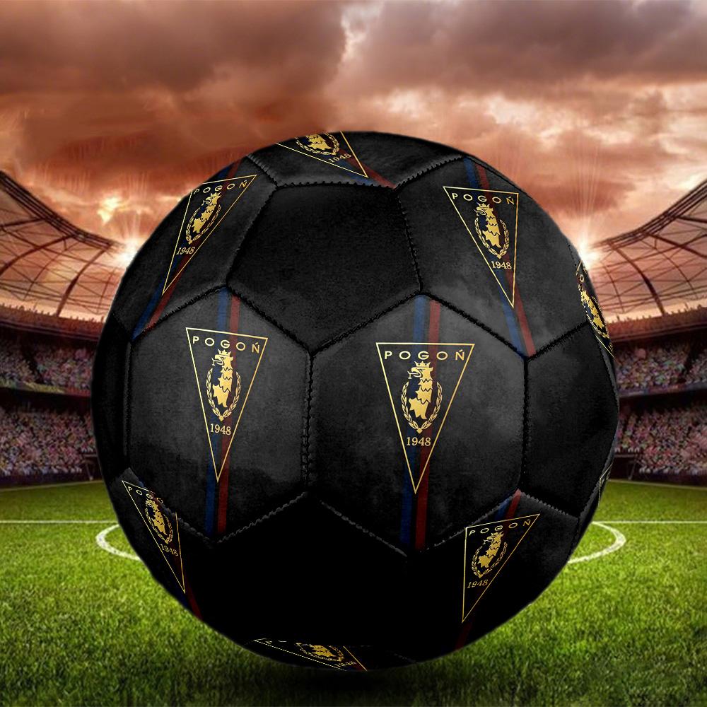 Pogoń Szczecin Pallone da Calcetto Indoor Colorato Per Tutte le Età Misura 5 Cucito a Macchina PVC Pronto per la Competizione Resistente Alta Rimbalzabilità