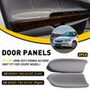 For Honda Accord Sedan 2008-2012 Pair Front Door Panels Armrest Lid Gray Cover