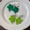 Knitted Keychain Four-leaf Clover Clover Luck Domestically Made