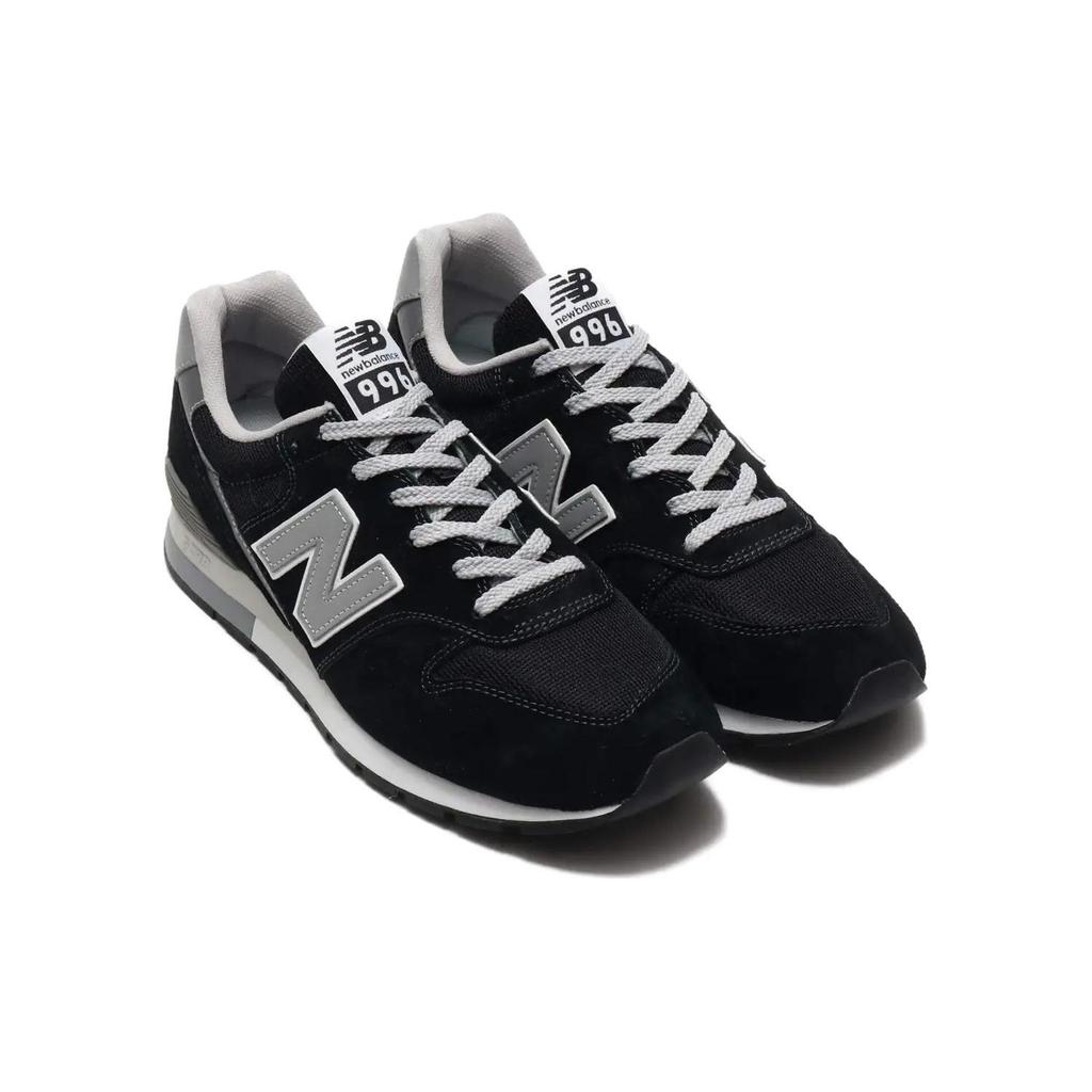 New Balance Nb 996 Comfortable Versatile Leather Low-Top Casual Running Shoes Unisex Sneaker Gray Black CM996BP