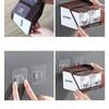 Square Adhesive Buckle without Punching Holes, Waterproof and Moisture-Proof Accessories, Seamless Adhesive Buckle