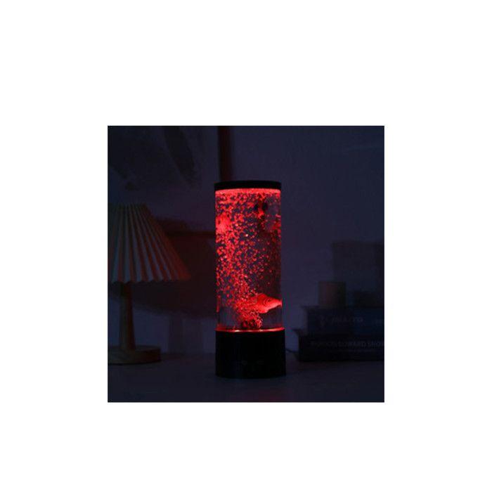 Lampa - I-TOTAL® - Volcano - 30 cm - LED osvětlení - Červená - Současný design