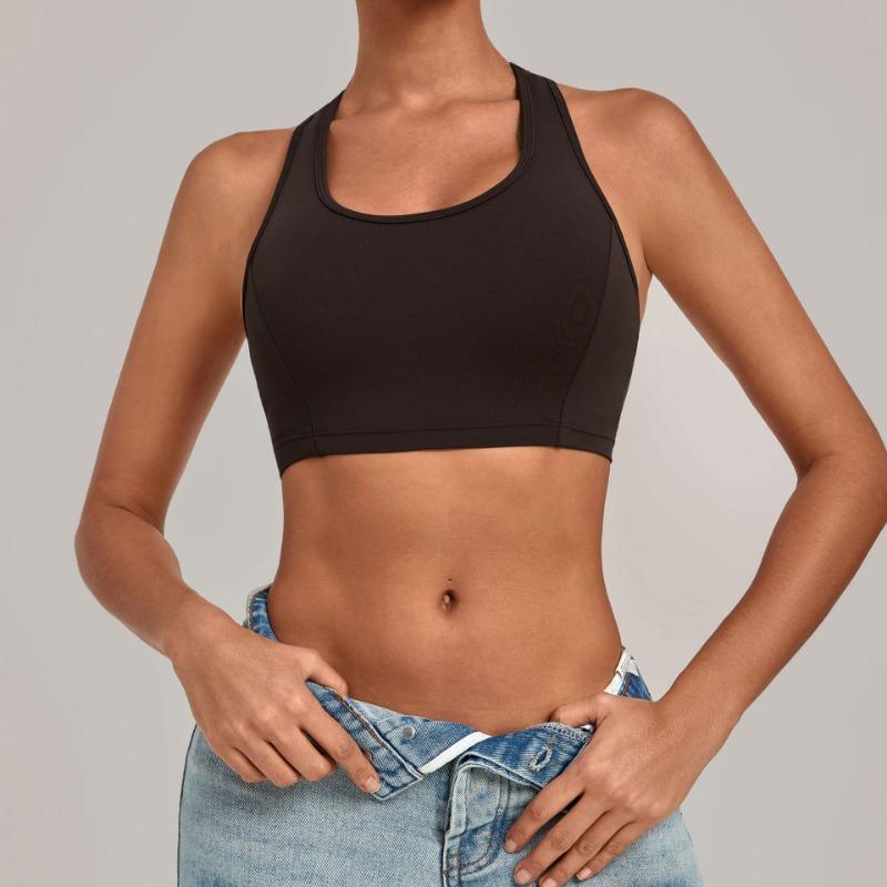 Women S Tight Fitness Yoga Vest Sleeveless Sports Bra