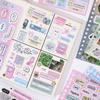 MINKYS 45 Sheets Cute Decorative Sticker Book Journal Materials Stickers Set Kids Gift School Stationery