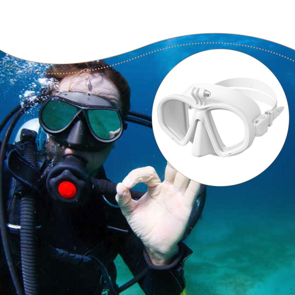 Adjustable Snorkel Gear with Diving Glasses for Aquatic Sports