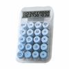 10-digit Display Electronic Calculator Transparent Design Lcd Display Desktop Calculator Anti-slip Pad Large Buttons