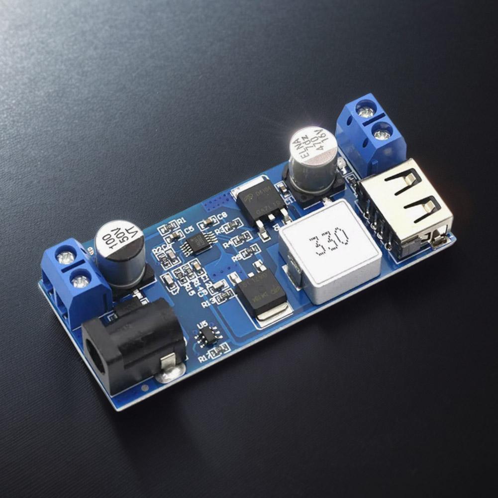 DC-DC 24V/12V To 5V 5A Step Down Power Supply Buck Converter Adjustable Buck Step Down Converter Module USB Power Buck Module