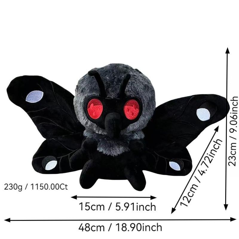 Mothman Plush Toy Cartoon Animal Soft Stuffed Doll For Gift And Collection