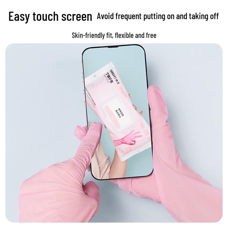 Disposable Elongated Nitrile Gloves