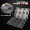 28-in-1 Game Card Case for 3DS/DS Series, Portable PP Box with SD/TF & Stylus Slots