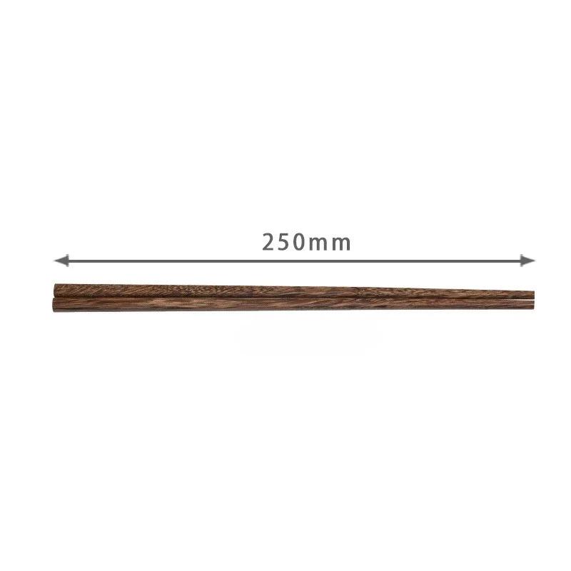 24CM Natural Wooden Chopstick Set 10 Pairs Chopsticks Tableware Healthy Chinese Wooden Chop Sticks Food Stick Kitchen Tableware