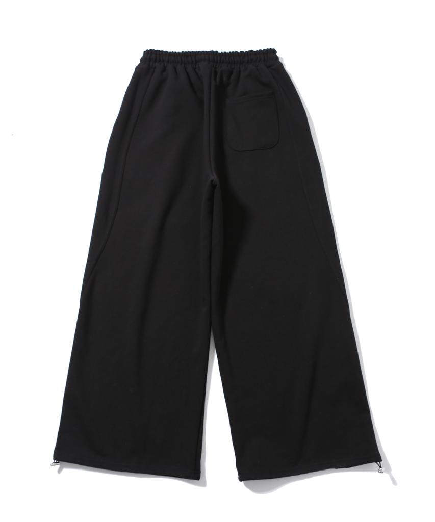 Sseochi410 Oblique Training Wide Pants Black