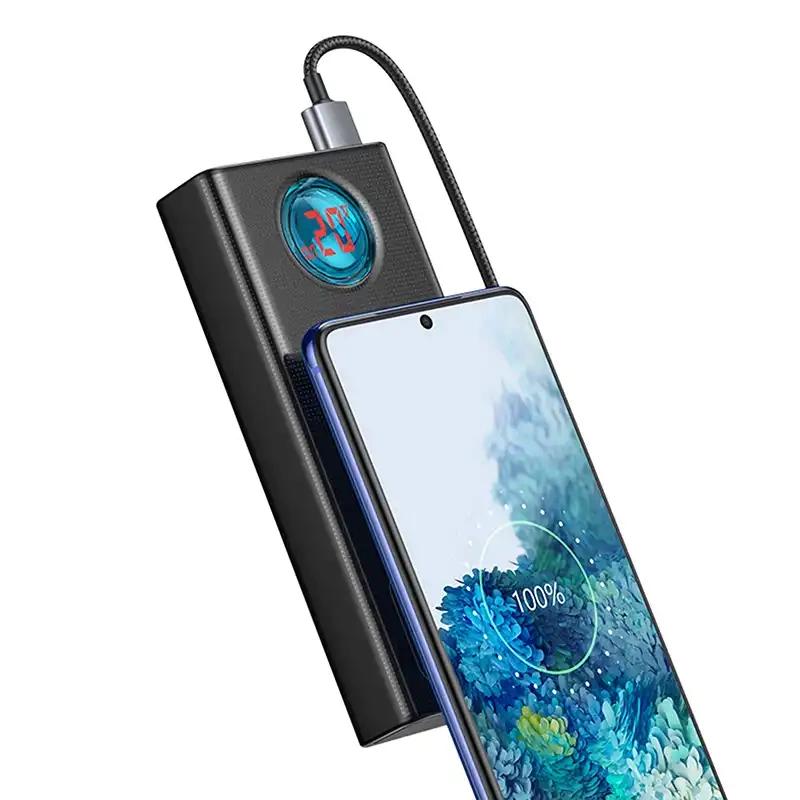 Powerbank Baseus Amblight 30000Mah, 4Xusb, Usb-C, 65W (Czarny)