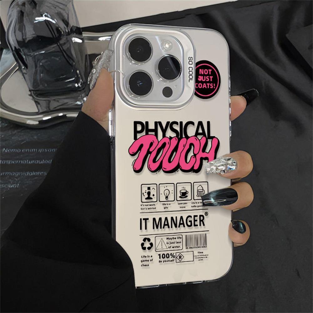 IMD Colorful Phone Case for iPhone 11 13 16 Pro Max iPhone 14 15 Pro Max 12 13 Pro Max Samsung S24 A55 S23 A05 S25 A54 A06 S22 A15 A52S A34 A14
