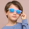 Kids Sunglasses UV400 Protection Silicone Safety Glasses for Boys Girls Age 3-12 Fashion Children Sun Shades Eyewear