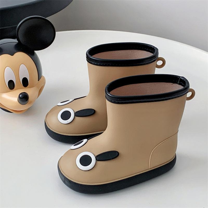 Leichte, wasserdichte Gummistiefel für Kinder - Rutschfest, Abriebfest, Flachsohlig, Cartoon-Design für Jungen und Mädchen